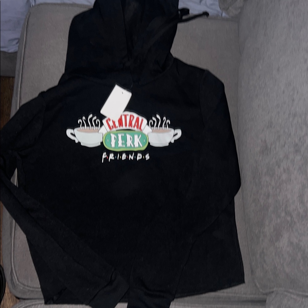 Black Central Perk Friends Hoodie